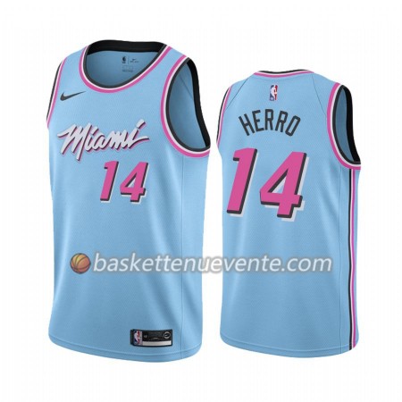 Maillot Basket Miami Heat Tyler Herro 14 2019-20 Nike City Edition Swingman - Homme